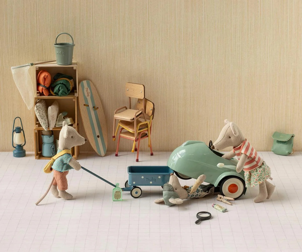 Maileg Mouse car - Light Mint