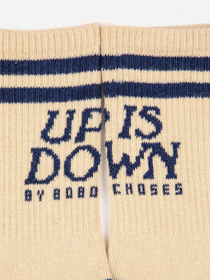 UP IS DOWN SHORT SOCKS