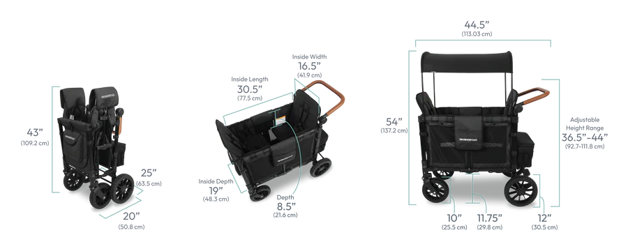 Wonderfold W2 Luxe Stroller Wagon