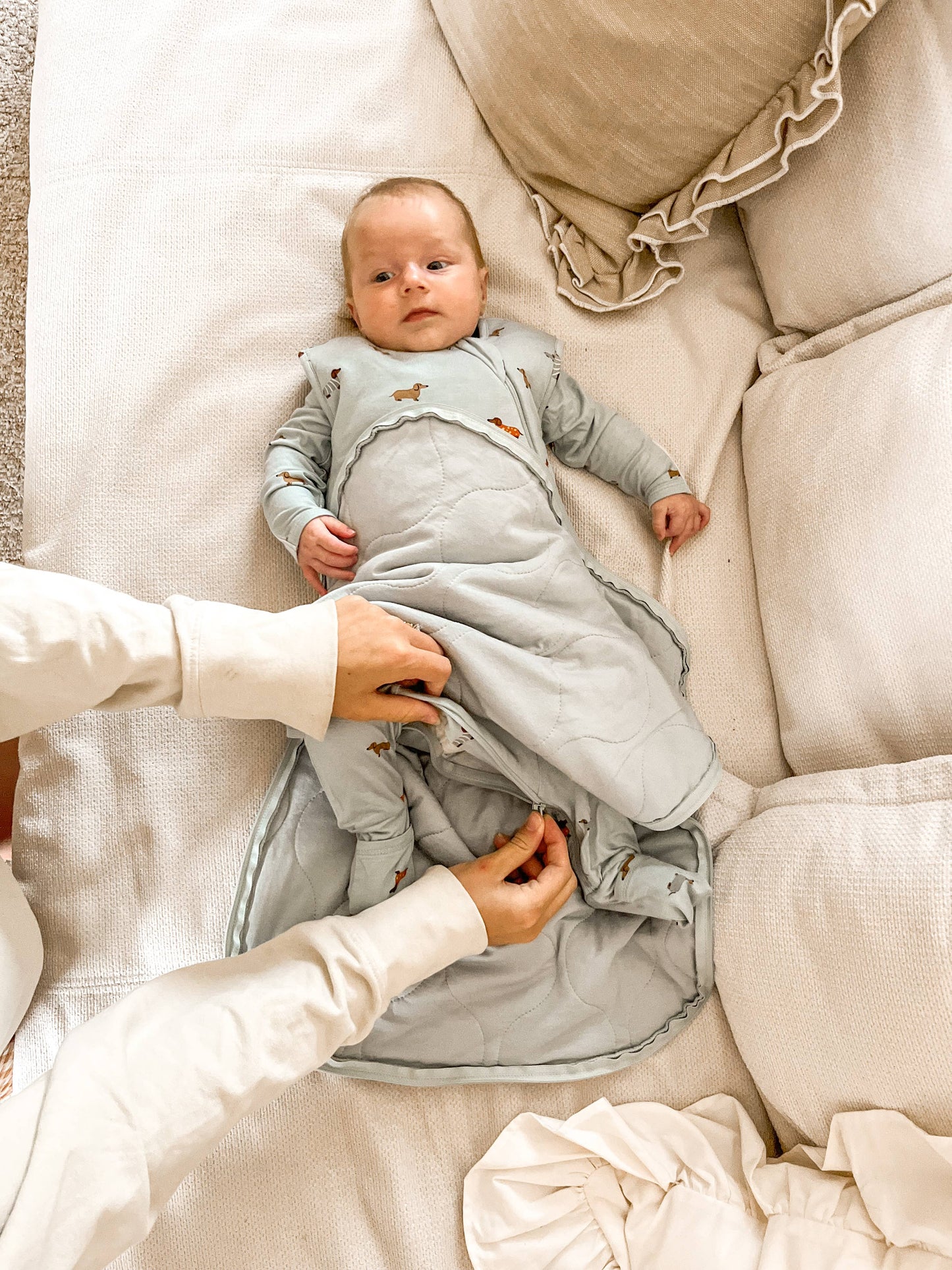 SLEEP BAG 1.0 TOG: Woof / 9-18M