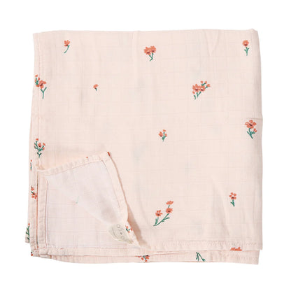 Bamboo Muslin Swaddle Baby Blanket