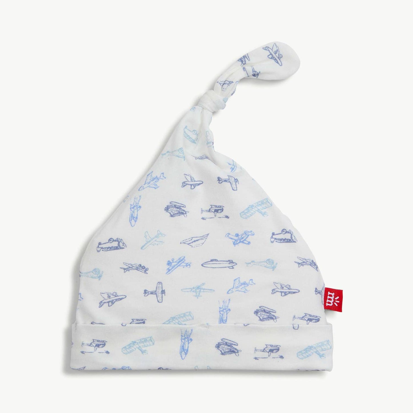 AIRPLANES NEWBORN HAT: ONE SIZE