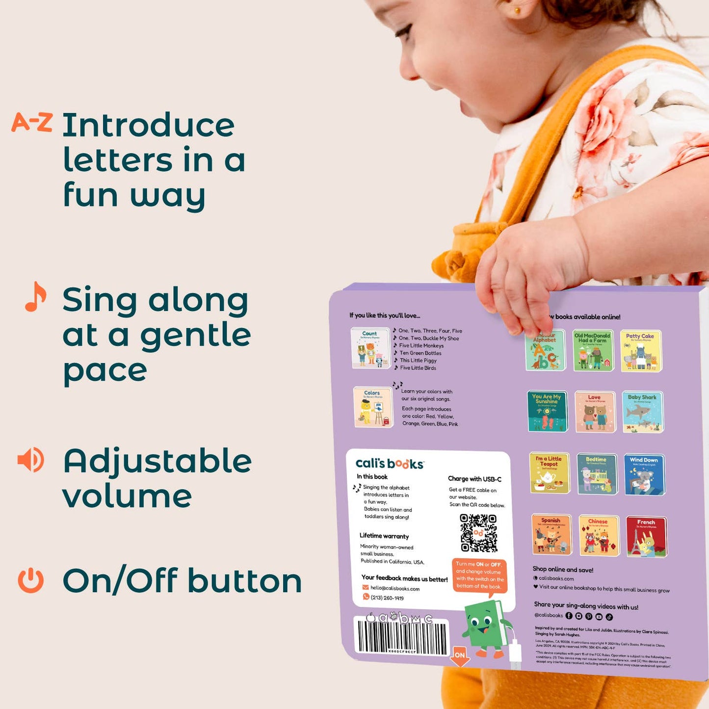 Cali's Books Sing The Alphabet