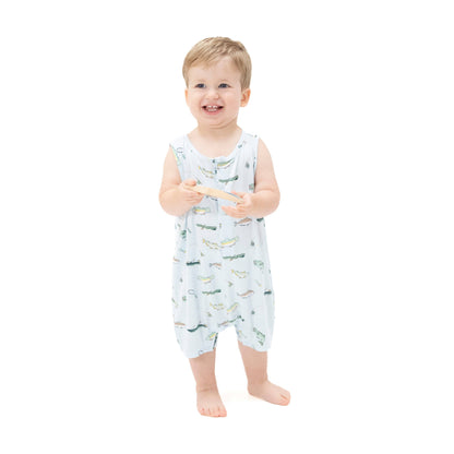 Sleeveless Shortie Romper