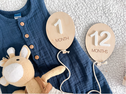 Baby Monthly Milestone Marker 3-Piece Set