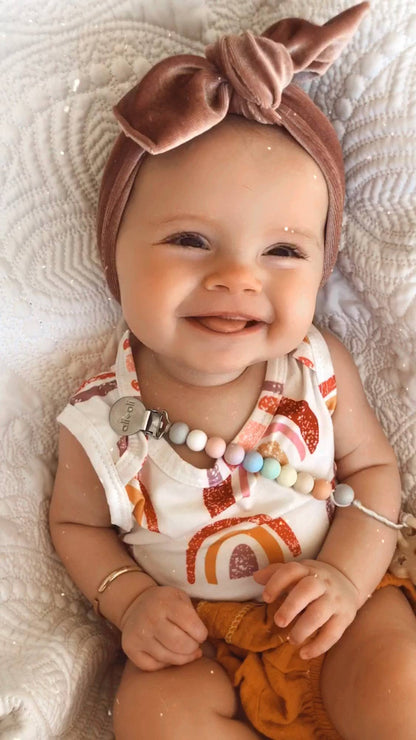 Ali+Oli Silicone Pacifier Clip