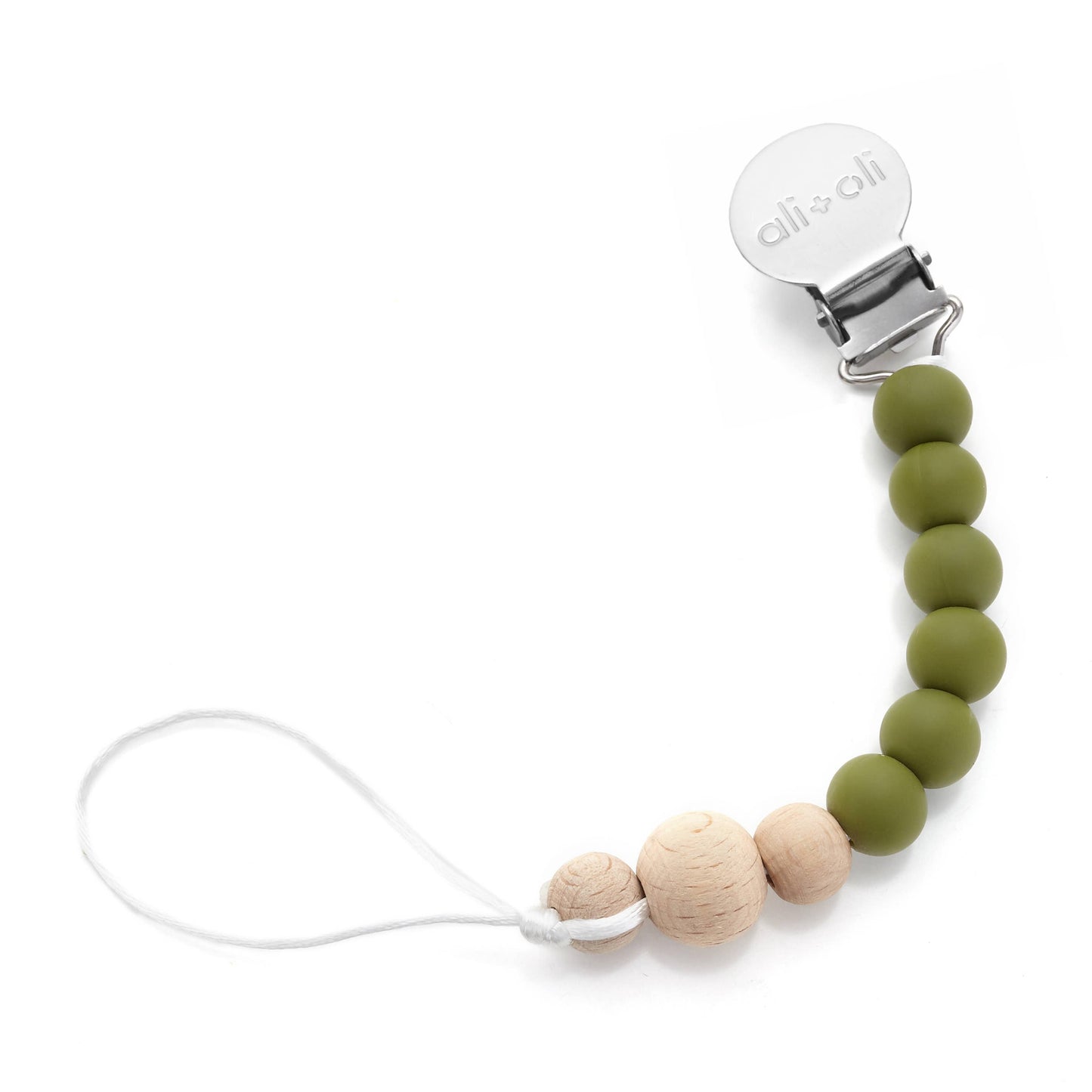 Ali+Oli Silicone Pacifier Clip