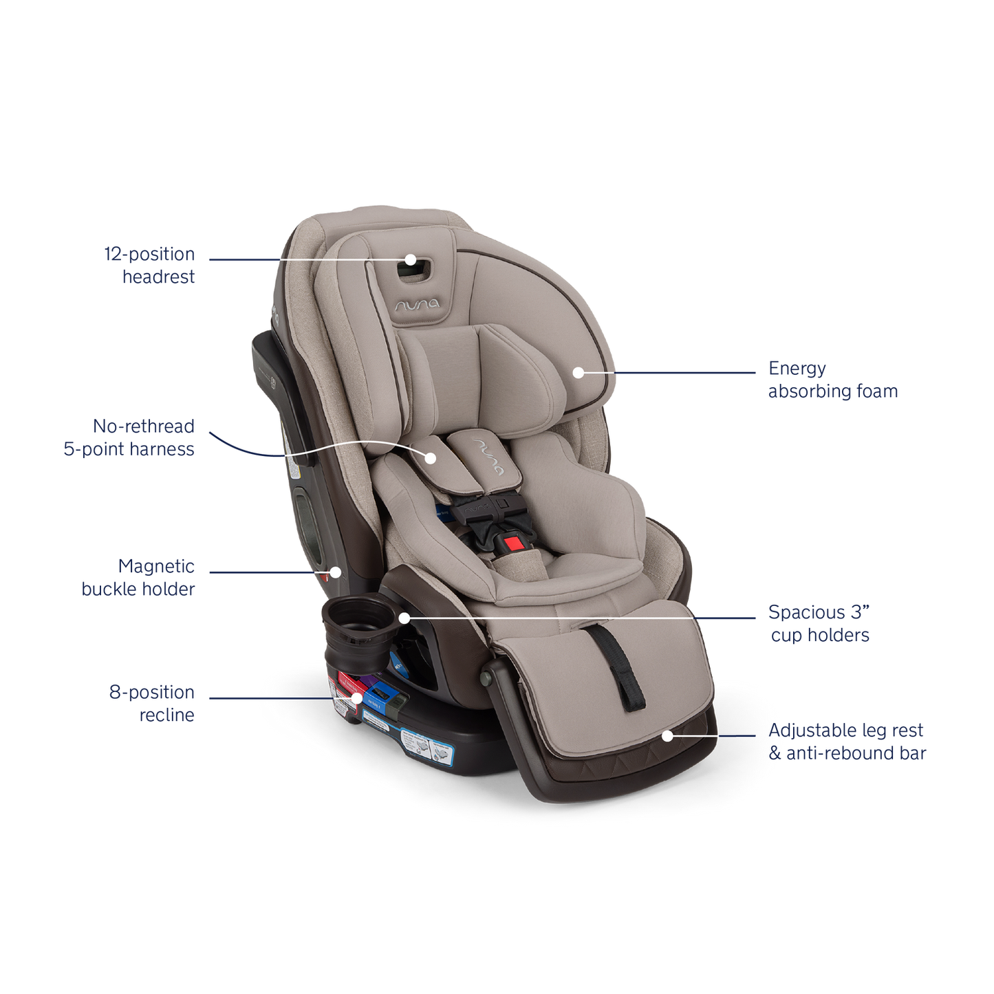 Presale!  Nuna EXEC NEXT All-in-One Car Seat
