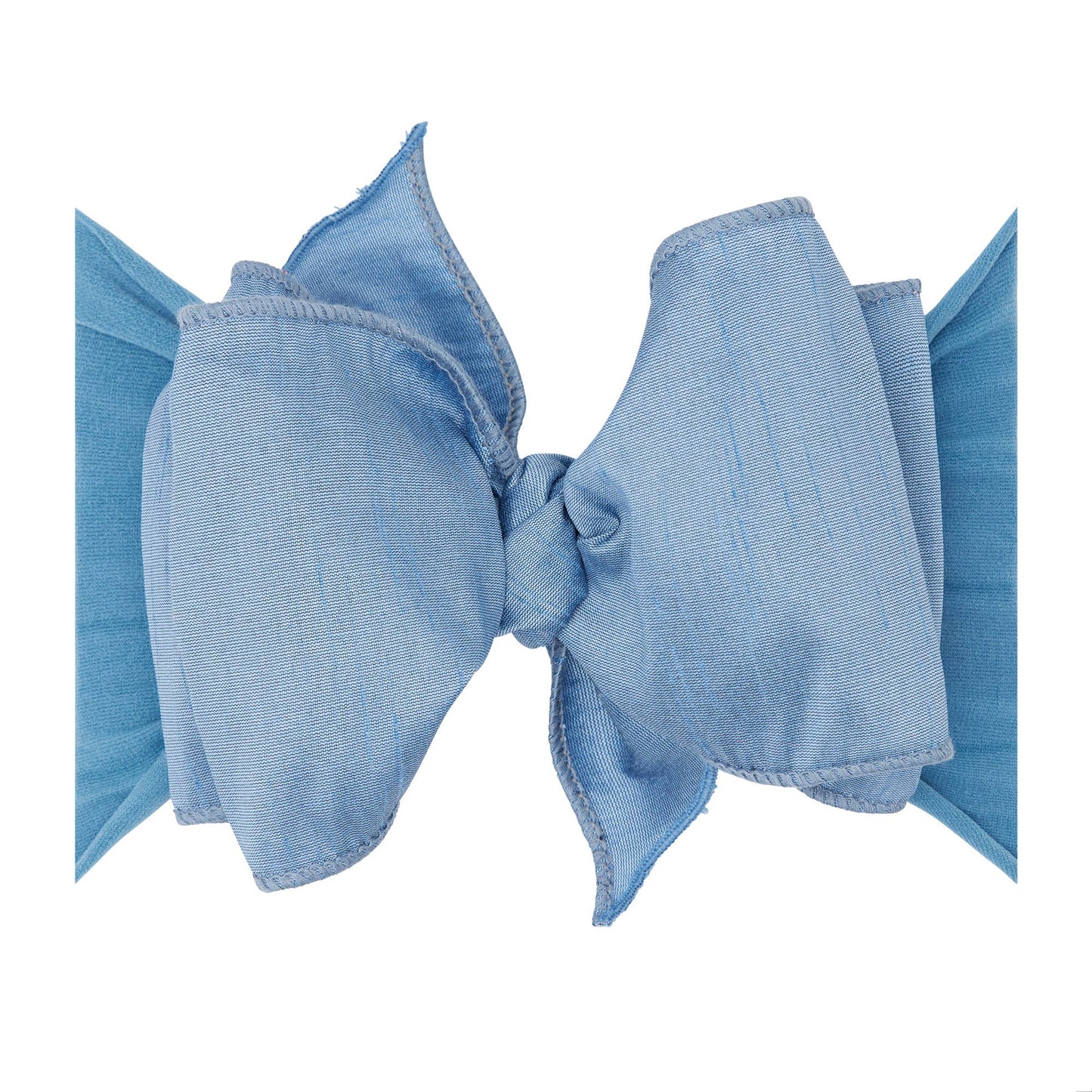 Baby Bling® Faux Silk Big Classic Bow on soft nylon headband