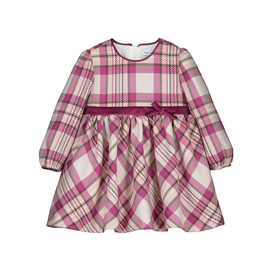 Mayoral Plaid dress 2944