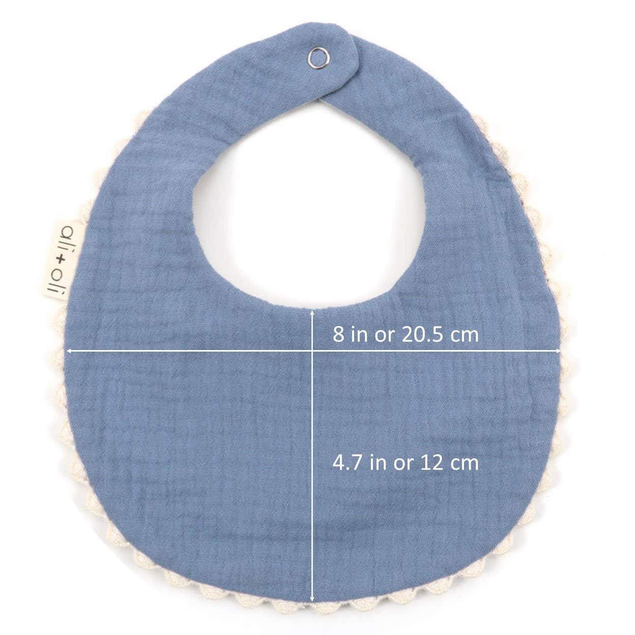 Cotton Baby Bib Double-Sided