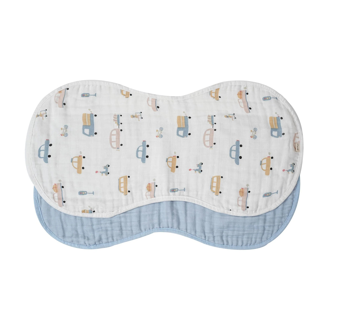 Bamboo Muslin Burp Cloth Set 2-Pack