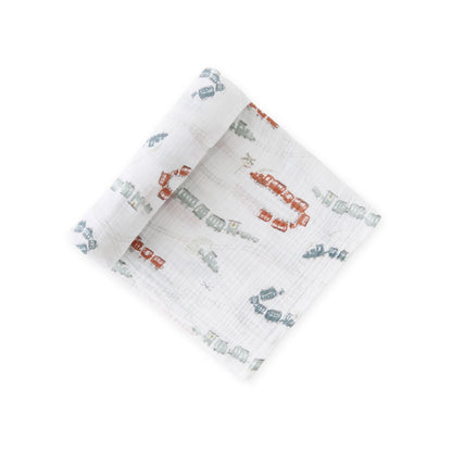 Organic Cotton Muslin Swaddle
