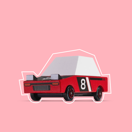 CandyLab Hachigo Red TOONS™ Car