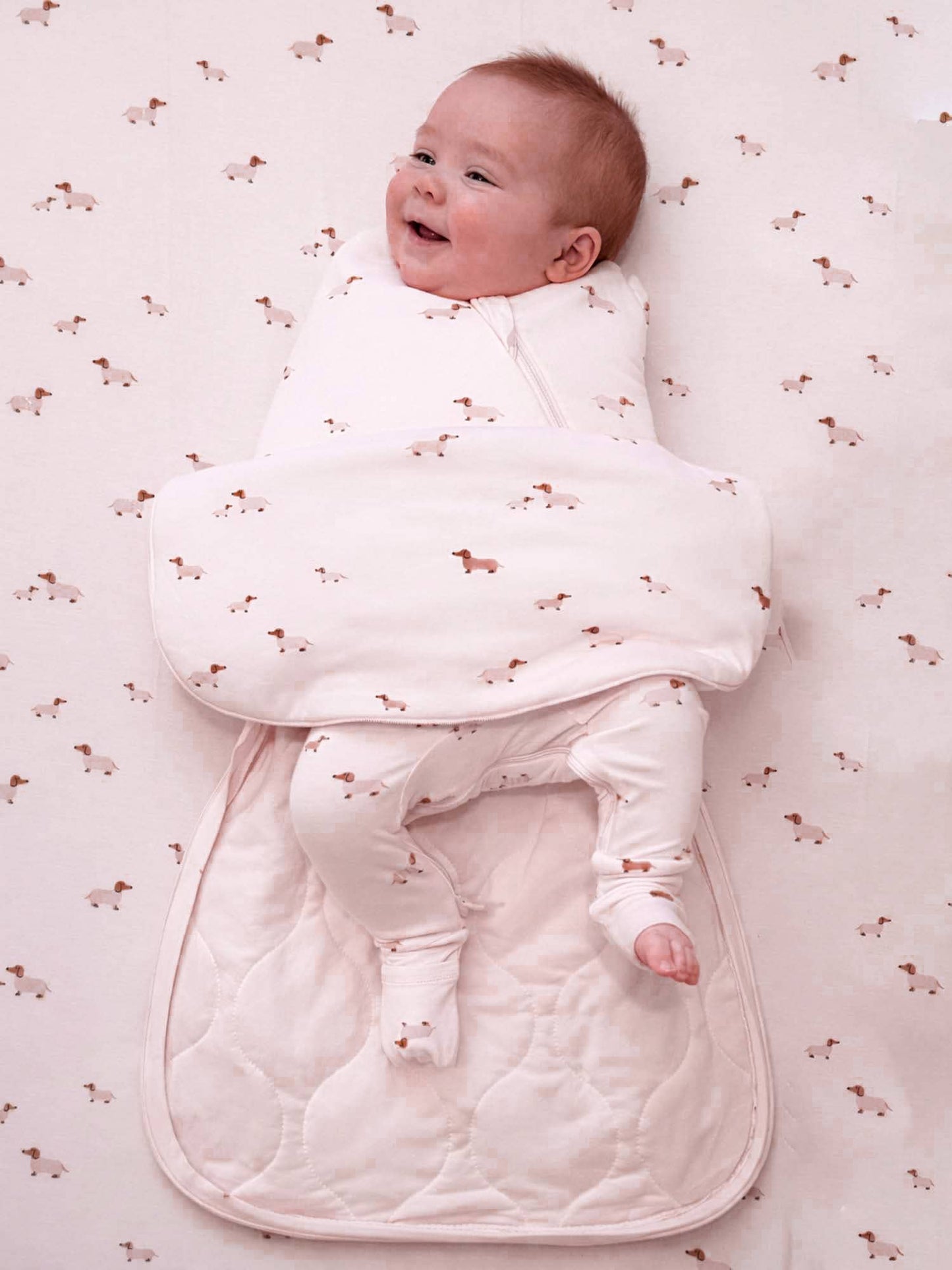 FW26 Swaddle Sleep Sack: Camel / 1