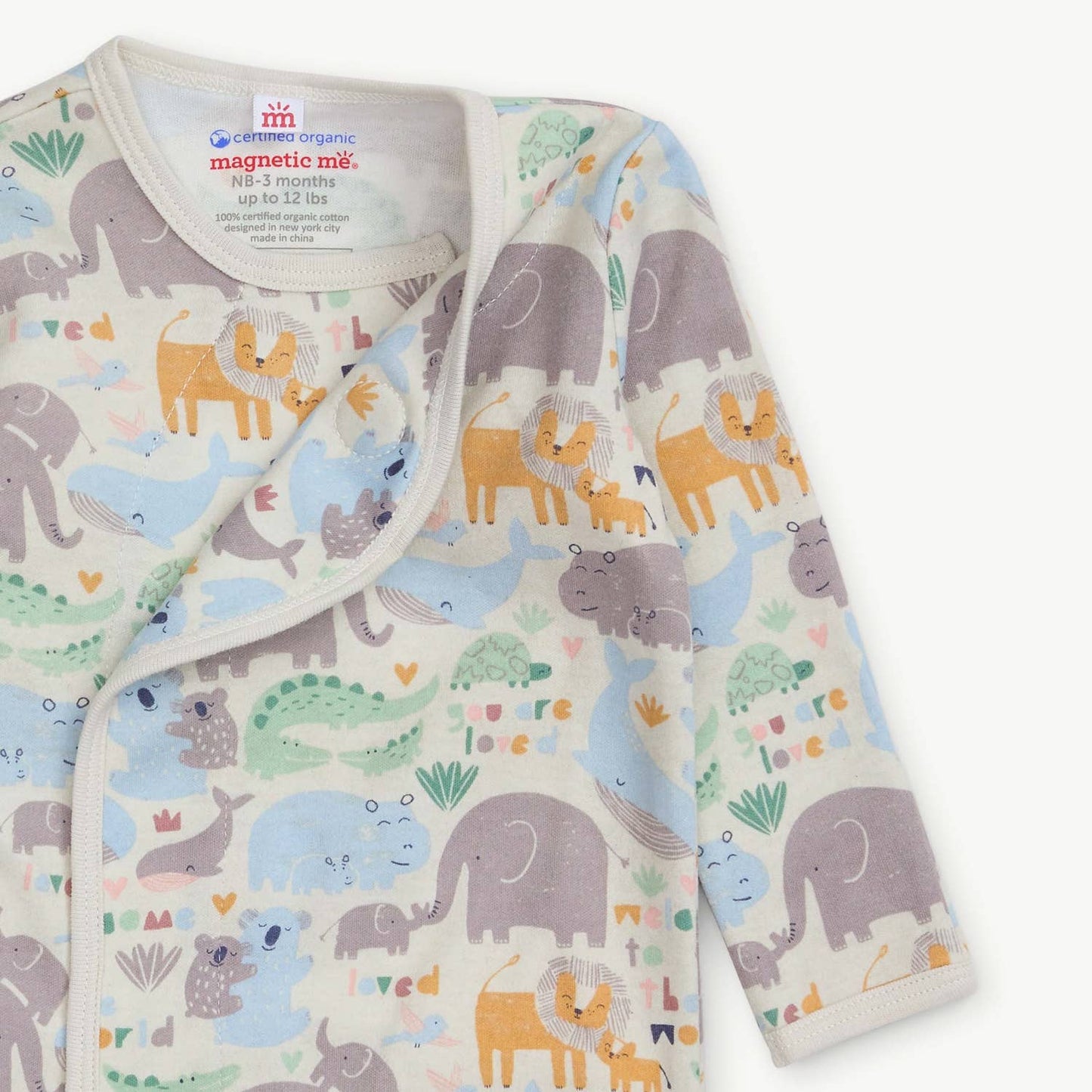 LITTLE LOVIN GOWN + HAT SET: NB - 3M