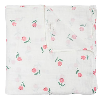 Bamboo Muslin Swaddle Baby Blanket