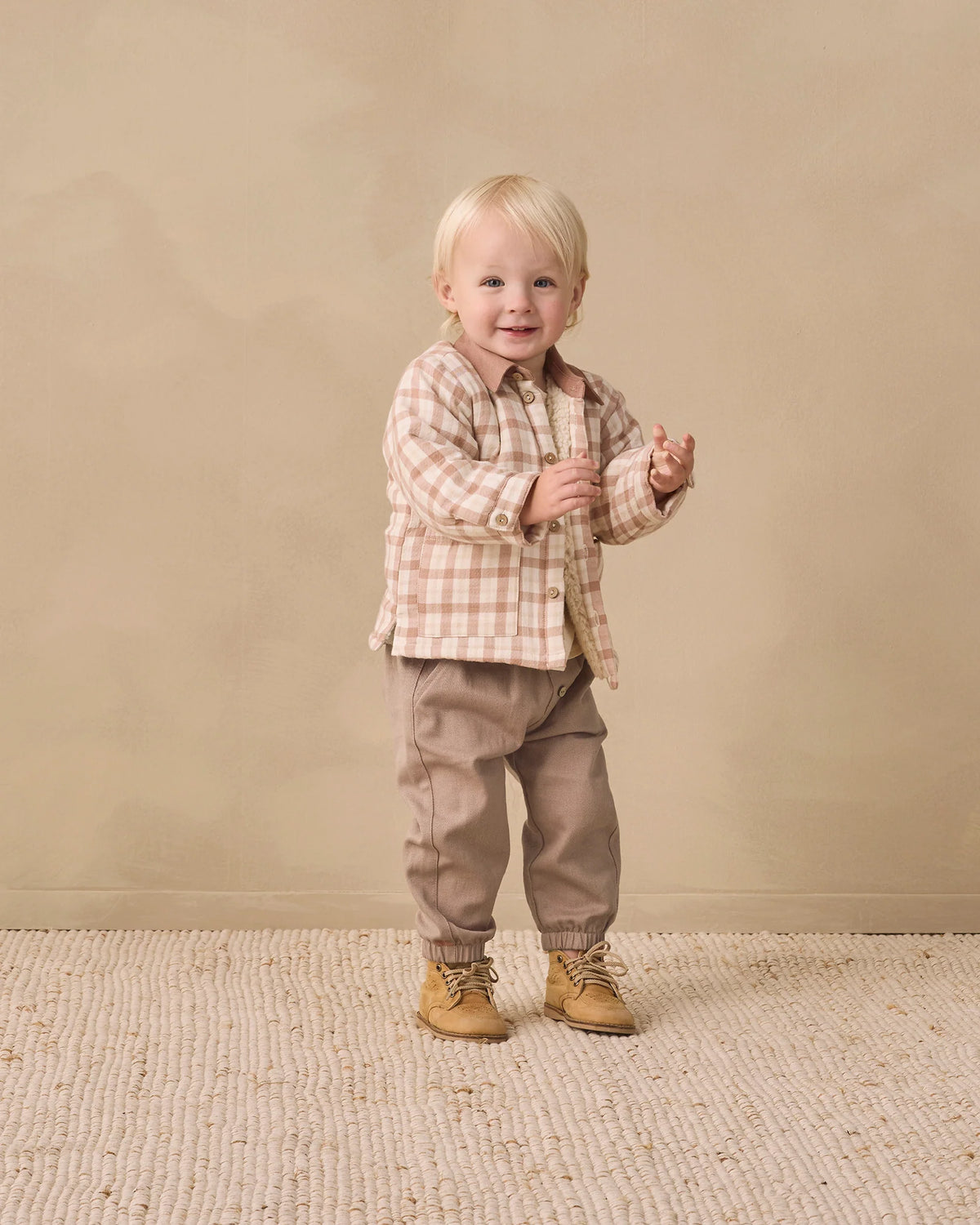 Quincy Mae Giovani Pant Almond