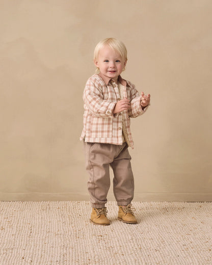 Quincy Mae Giovani Pant Almond