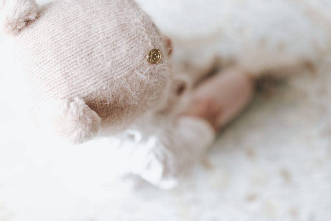 Cashmere Teddy Hat