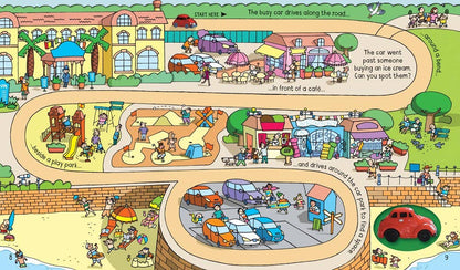 Wind-Up Busy Car Activity Book