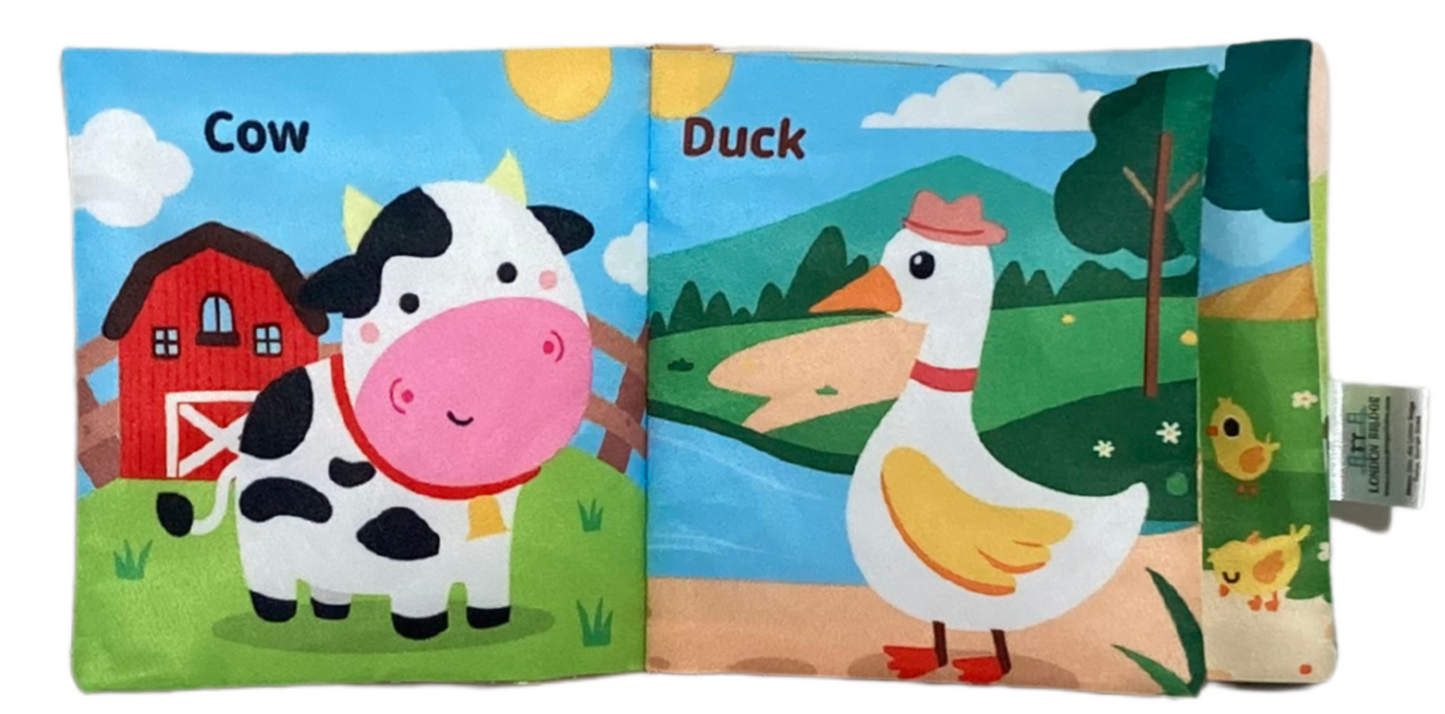 Cloth Books with Teether