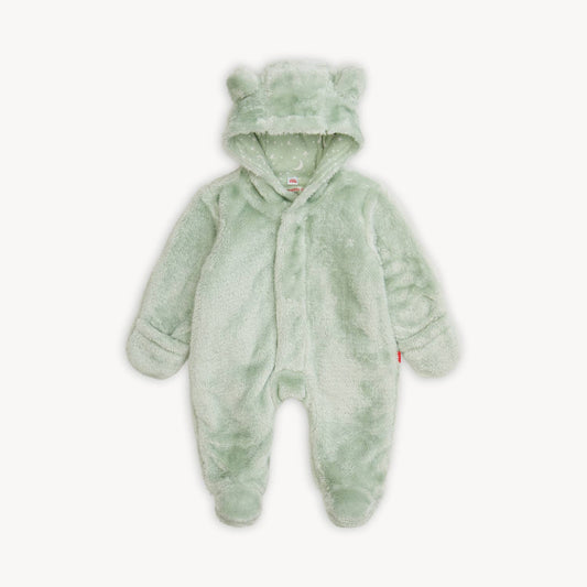 SOFT SPRUCE MINKY BEAR FOOTIE