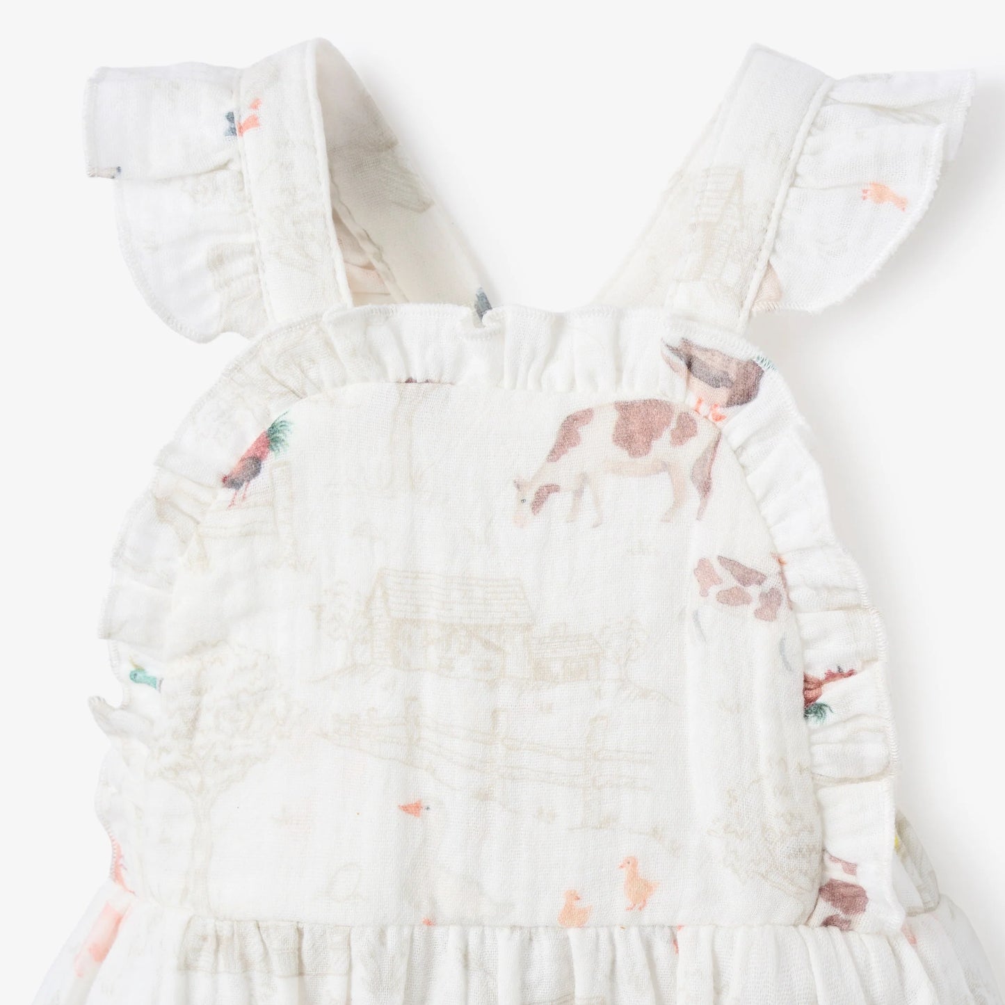 PETITE FARMSTEAD ORGANIC COTTON SUNSUIT