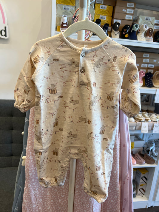 Henley Jumpsuit Kitties