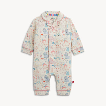 Magnetic Me POODLE PAWLOR RF ROMPER W PIPING