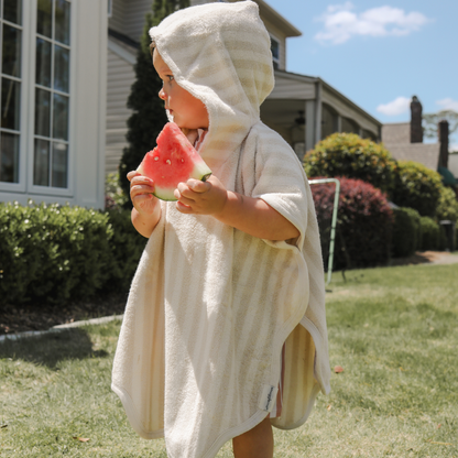 Snuggle Me Poncho Towel | Natural