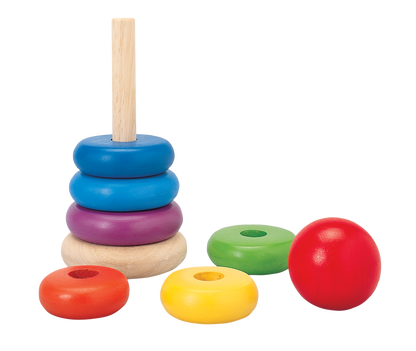 Stacking Ring - Wooden Material