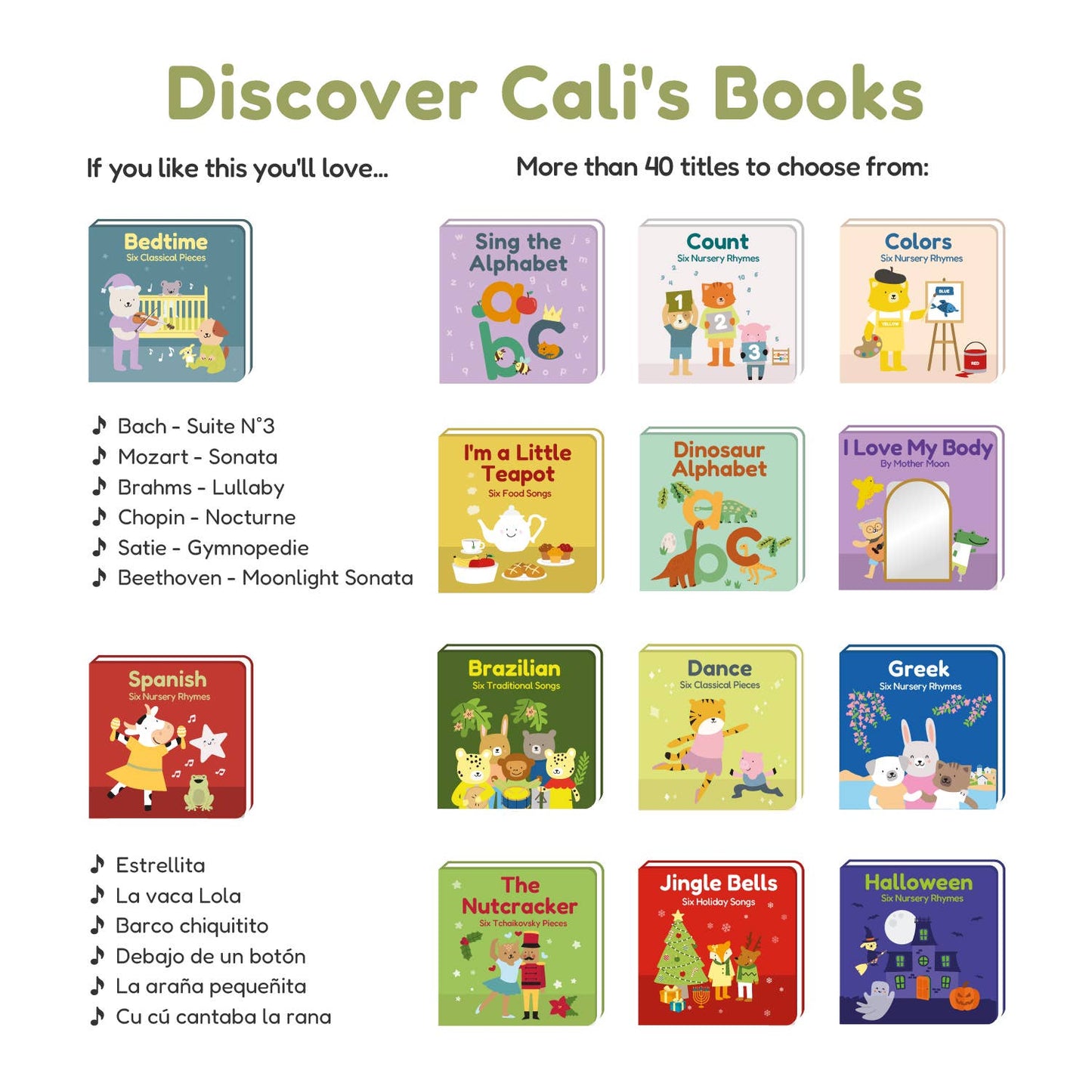 Cali's Books Chinese Nursery Rhymes