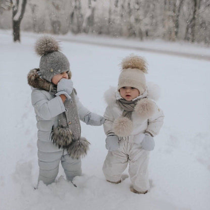 Petite Maison Kids. Cashmere Aviator Hat