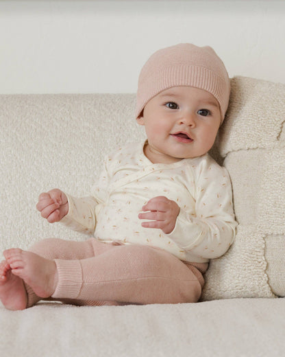 Knit Pant || Heathered Rose