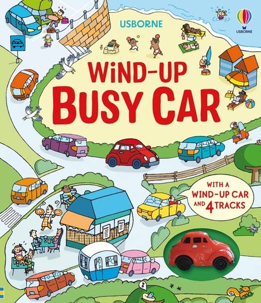 Wind-Up Busy Car Activity Book