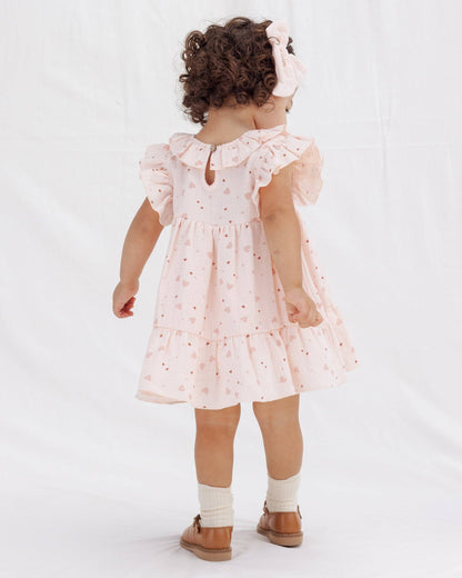 Charlotte Dress || Heart Confetti