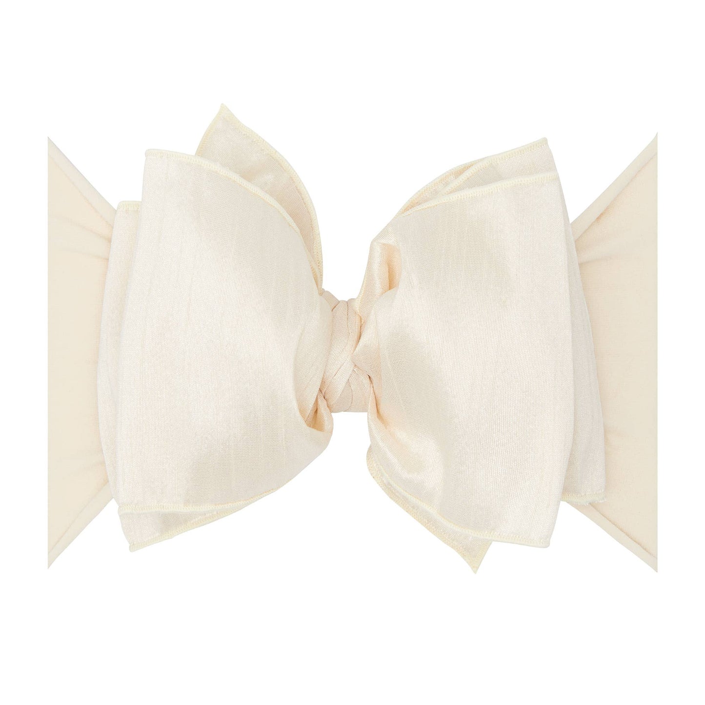 Baby Bling® Faux Silk Big Classic Bow on soft nylon headband