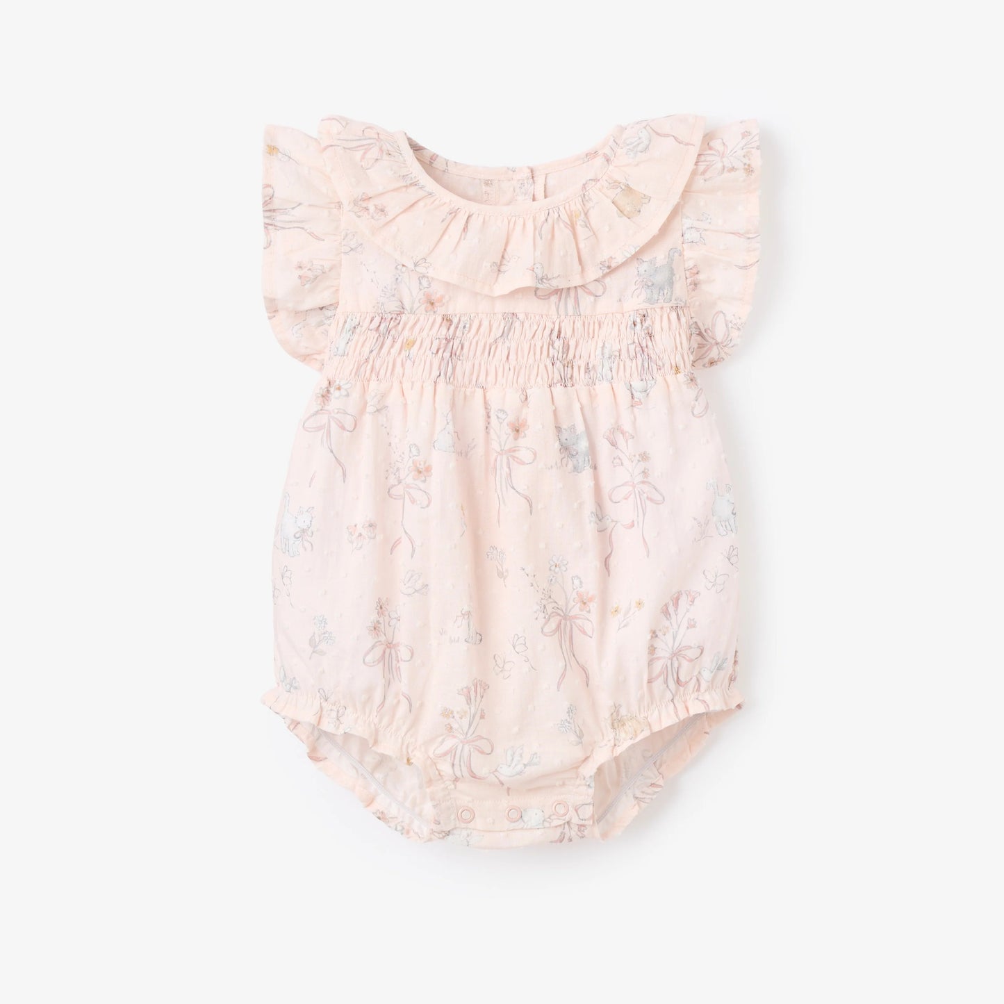 FLEUR DE PROVENCE SMOCKED BUBBLE