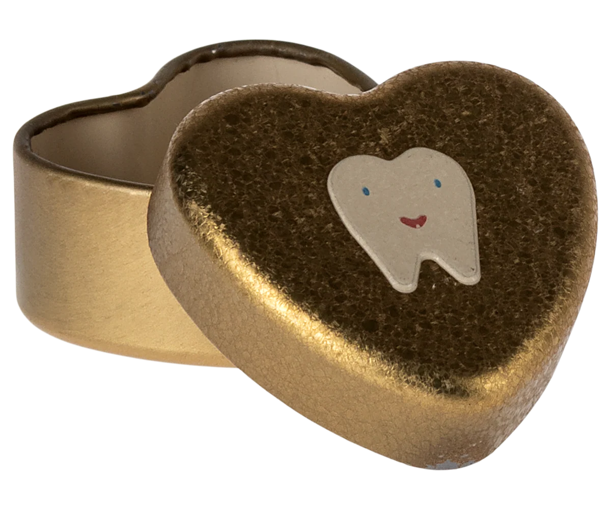 Maileg Tooth Box, Small - Gold