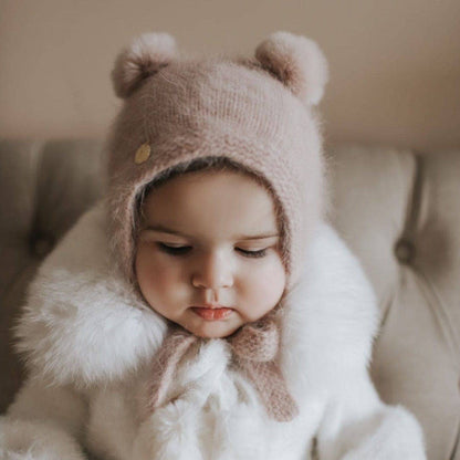 Cashmere Teddy Hat