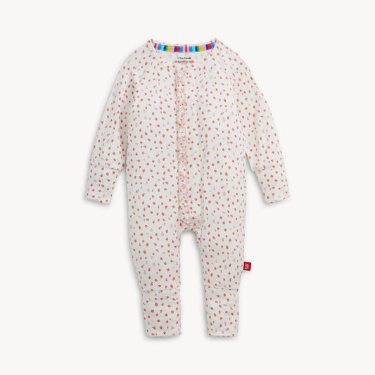 Magnetic Me APPLE BLOSSOM MODAL RUFFLE CONV COVERALL