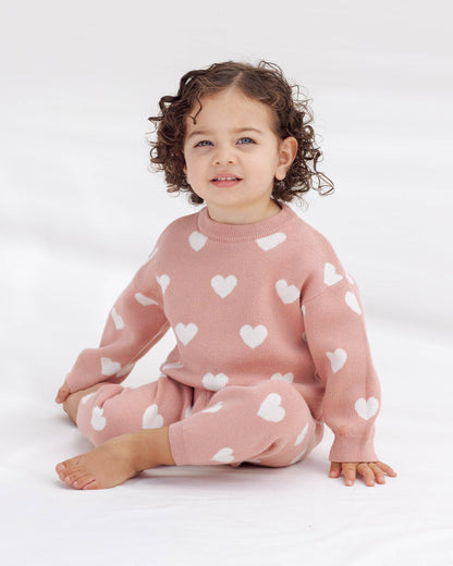 Heart Knit Sweater