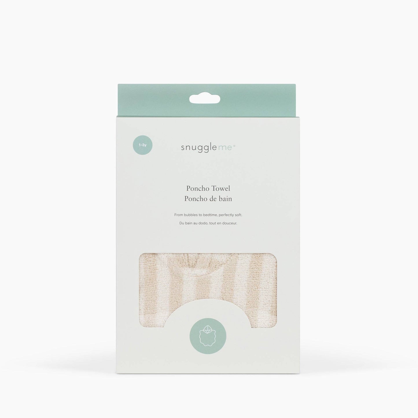 Snuggle Me Poncho Towel | Natural