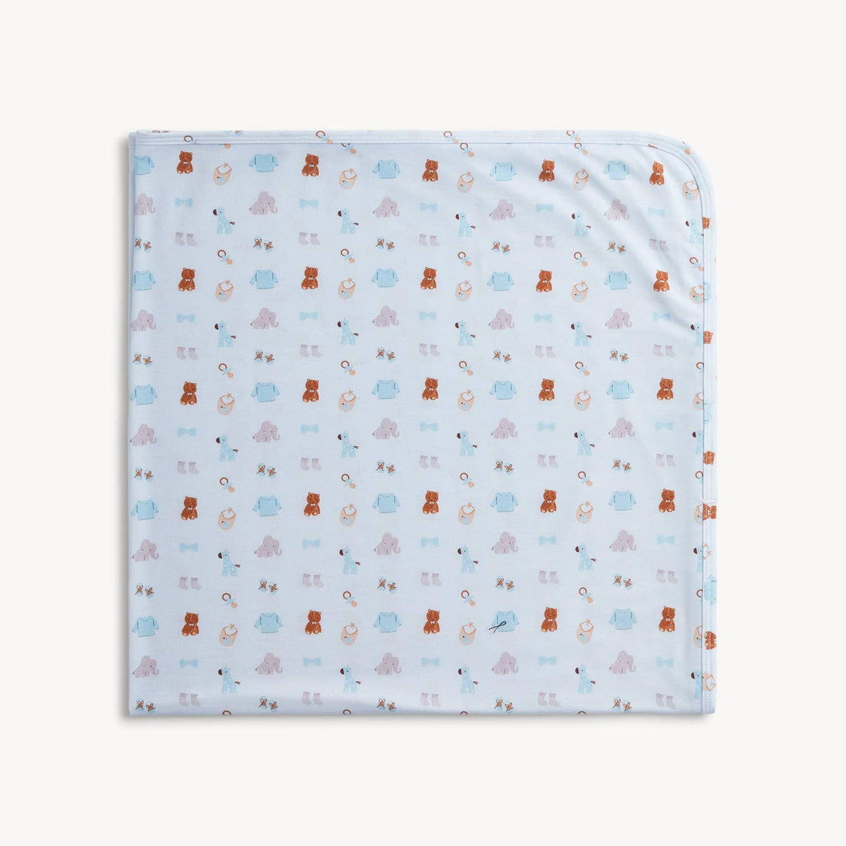 NURSERY NOSTALGIA BLUE MODAL BLANKET: 450 / ONE SIZE
