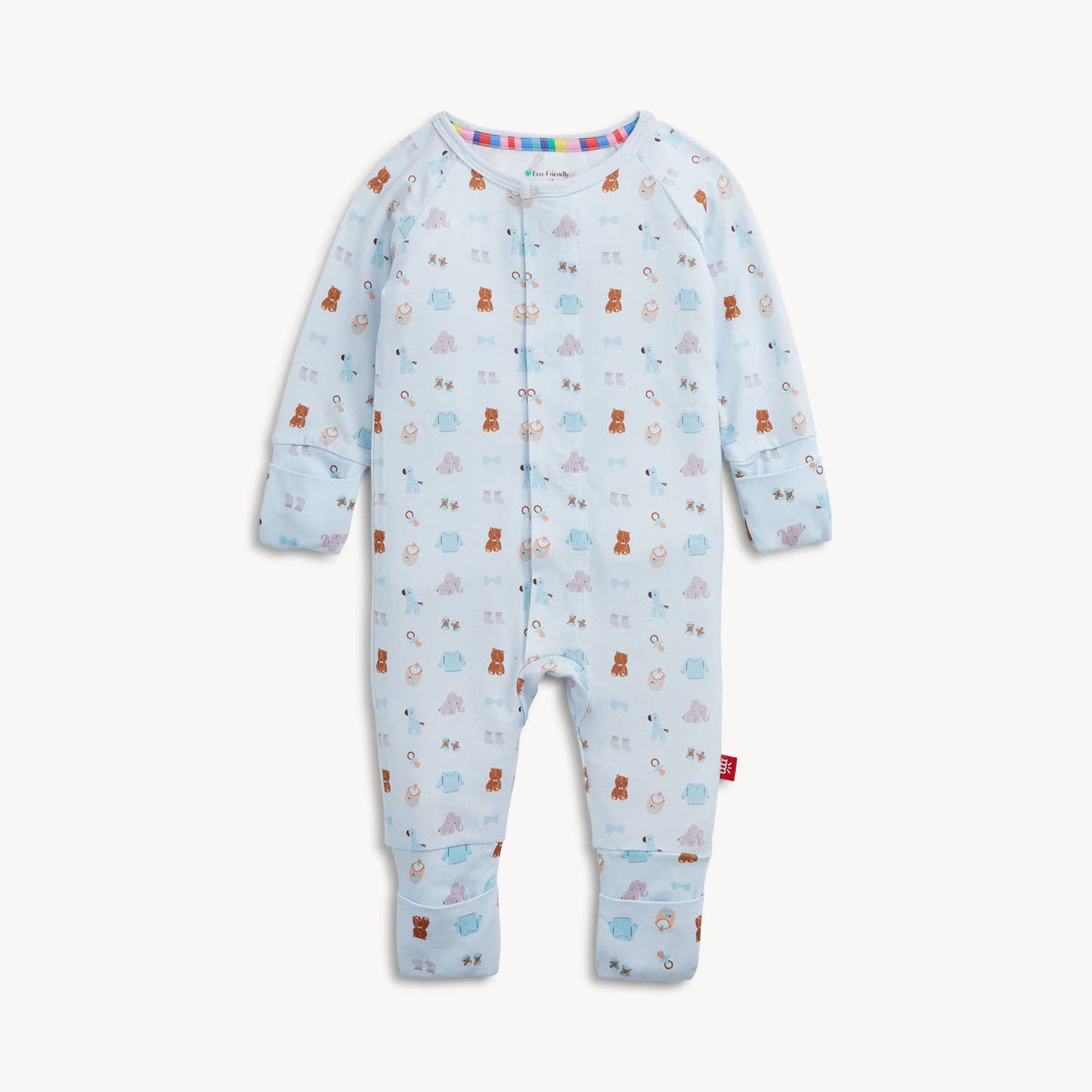 NURSERY NOSTALGIA BLUE MODAL CONV COVERALL