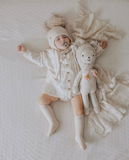 Petite Maison Kids. Cashmere Aviator Hat