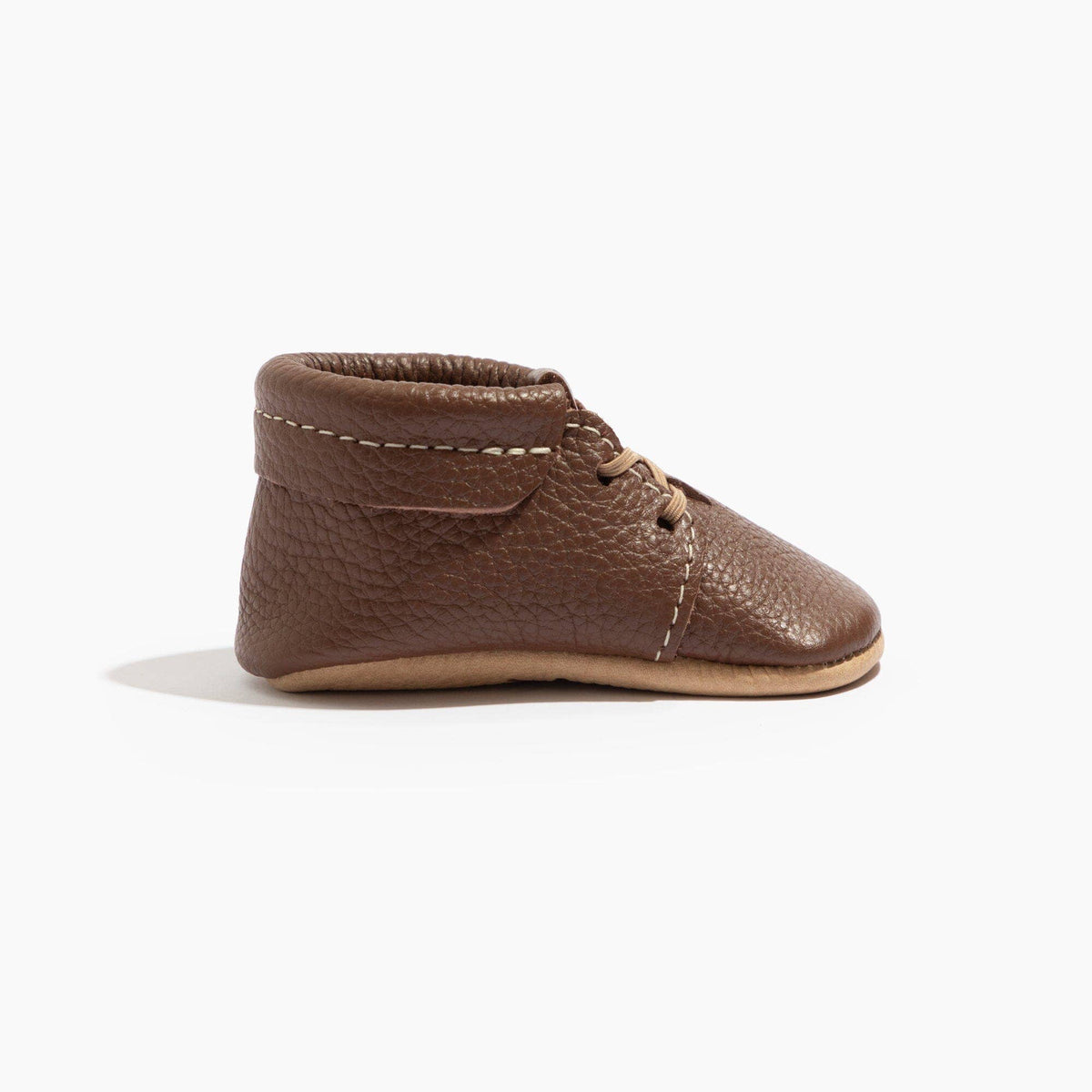 Chestnut Oxford Baby Shoe: Soft Sole
