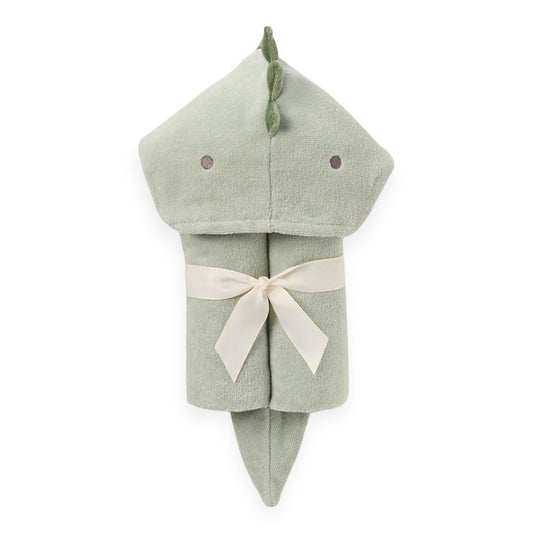 Dinosaur HOODED BABY BATH WRAP