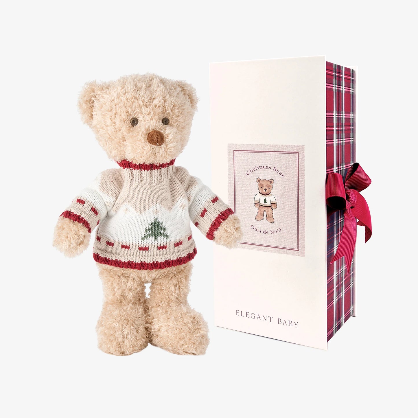 CHRISTMAS BEAR W/ GIFT BOX